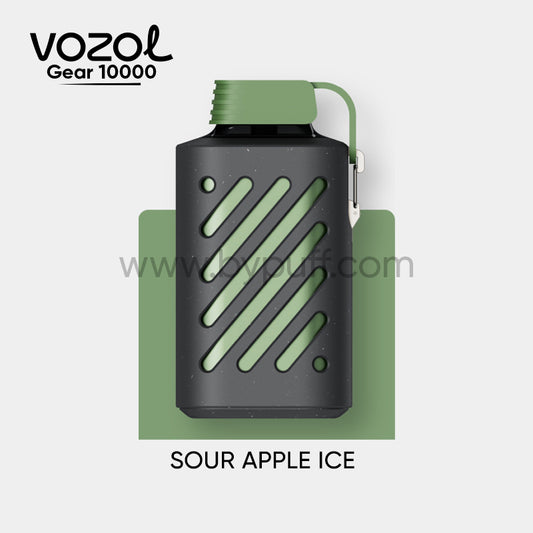 Vozol Gear 10000 Sour Apple ice