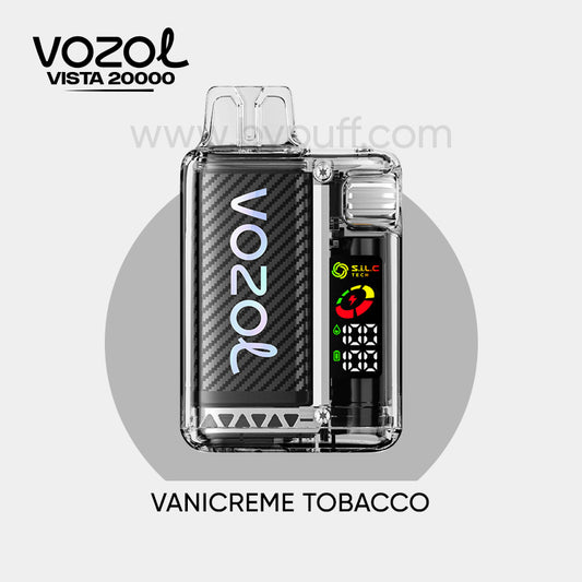 Vozol Vista 20000 Vanicreme Tobacco